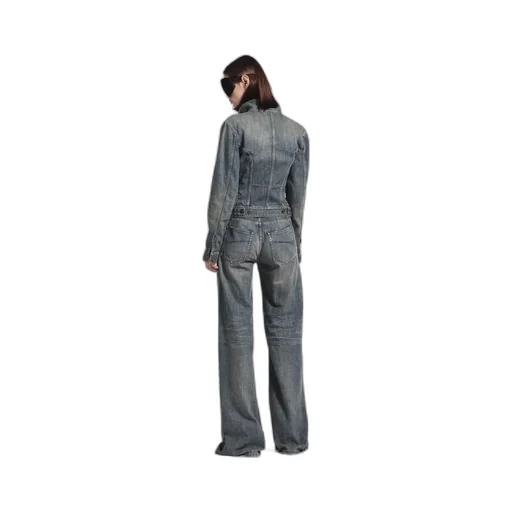 Corseted Denim Jacket