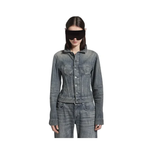 Corseted Denim Jacket