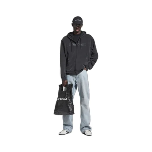 Standard Oversized Zip-Up Hoodie