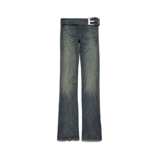 Buckle Bootcut Pants