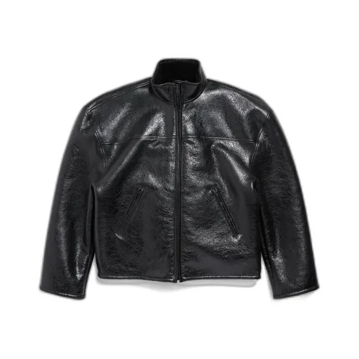 Shearling Zip-Up Jacket