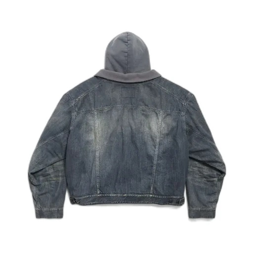 Layered Lined Denim Jacket