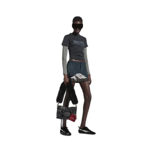 Patched Cargo Skirt