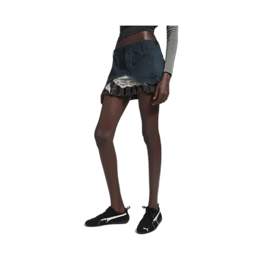 Patched Cargo Skirt