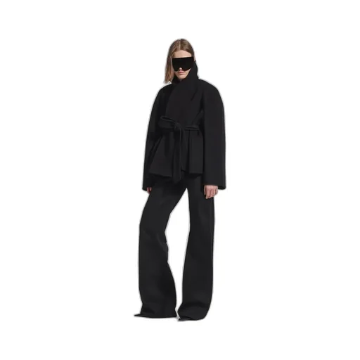 Short Wrap Coat