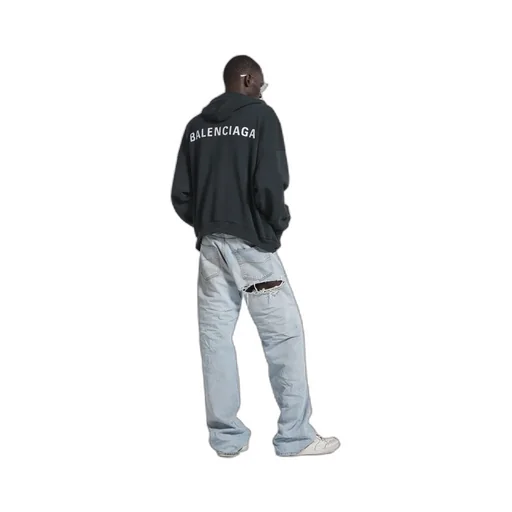 Back Polo Hoodie