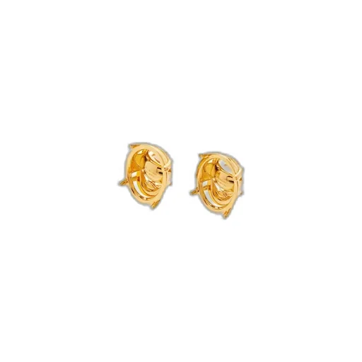 Frame Oval Earrings