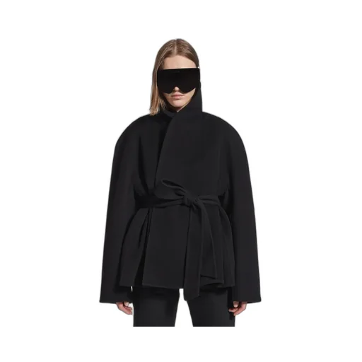 Short Wrap Coat