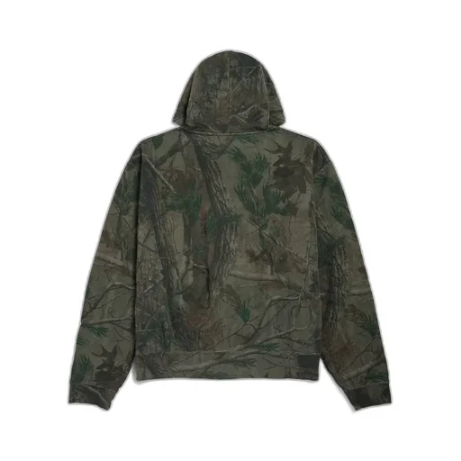 Diamond B Oversized Zip-Up Hoodie