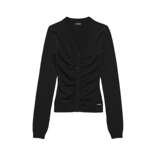 Ruching Cardigan