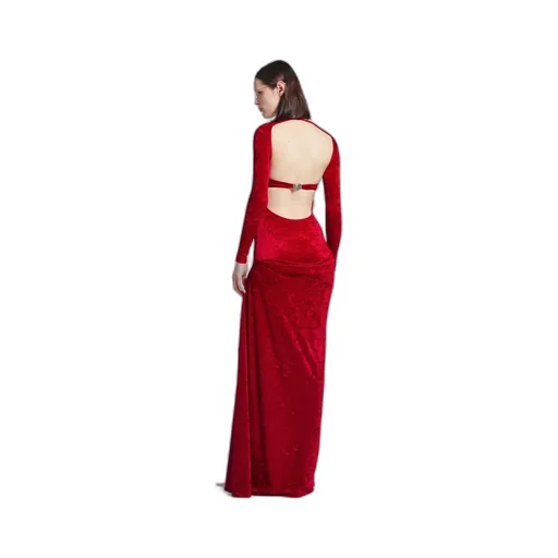 Draped Maxi Dress