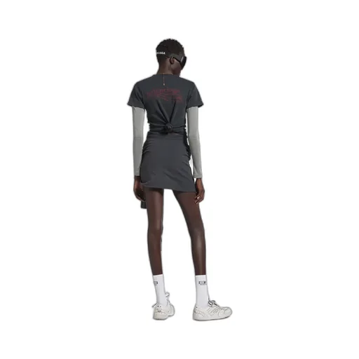 Washed Crayon Political Double Sleeve T-Shirt