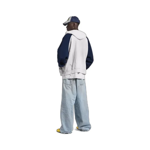 Banana Raglan Oversized Zip-Up Hoodie