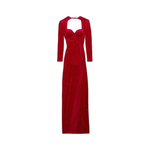 Draped Maxi Dress