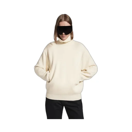 Back-To-Front High Neck Sweater