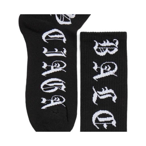 All-Around Blackletter Socks