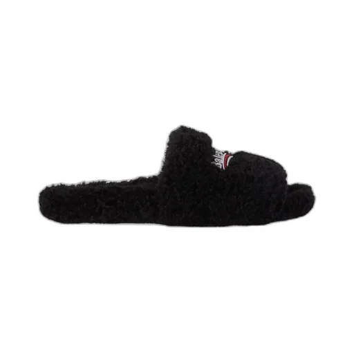 Furry Slide Sandal