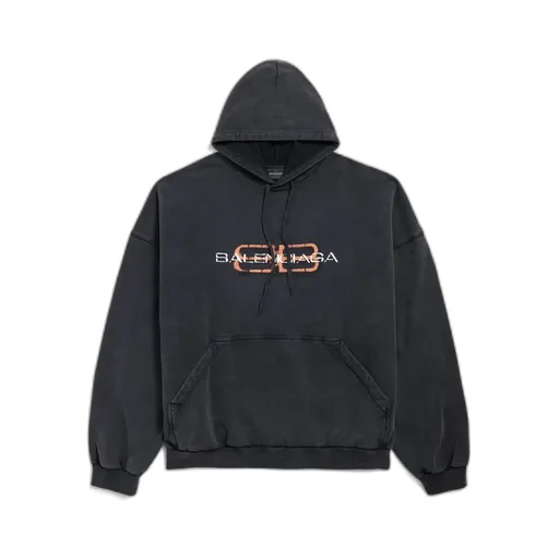Bb Icon Stencil Hoodie Large Fit