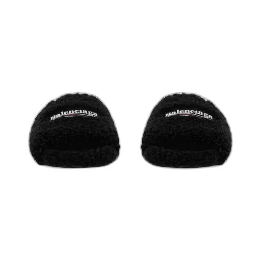 Furry Slide Sandal