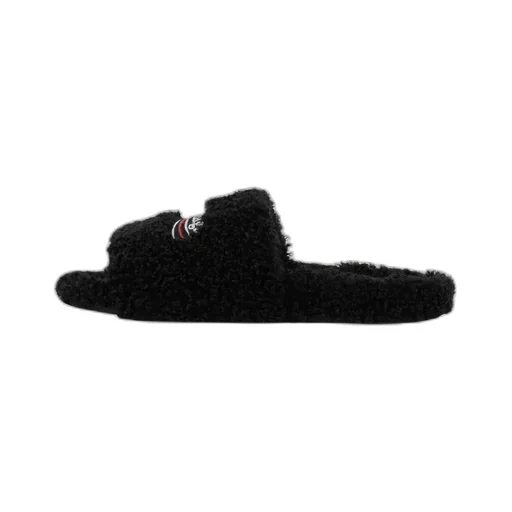 Furry Slide Sandal