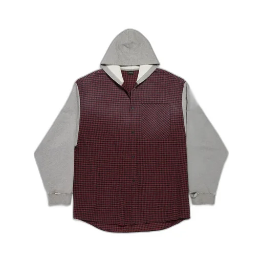 Hooded Hybrid Shirt