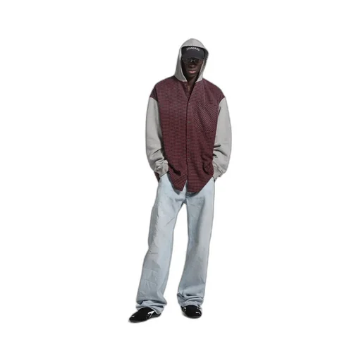 Hooded Hybrid Shirt