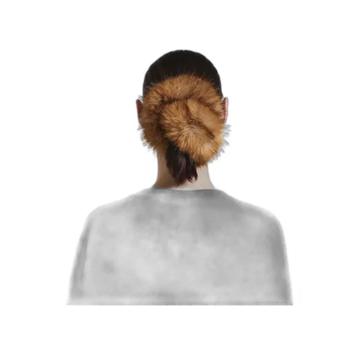 Holli Animal-Free Fur Scrunchie