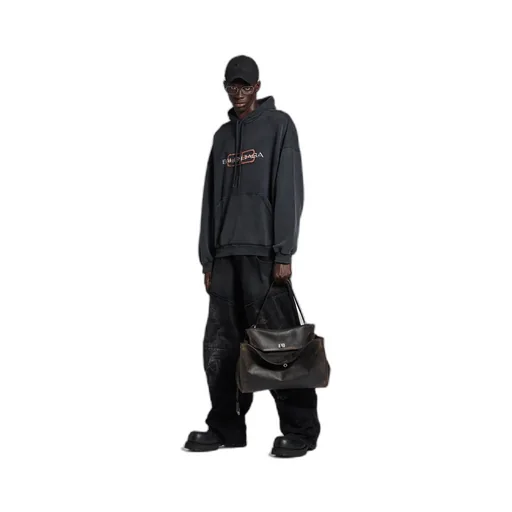 Bb Icon Stencil Hoodie Large Fit