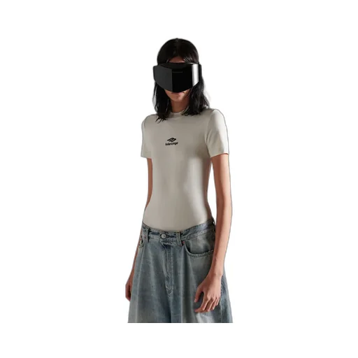 3B Sports Icon Fitted Crewneck T-Shirt