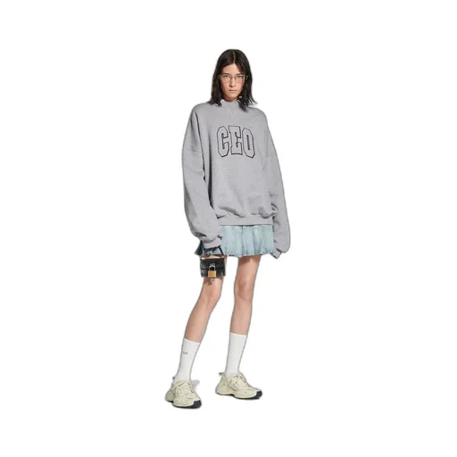 Ceo Team Logo Shirt Collar Crewneck