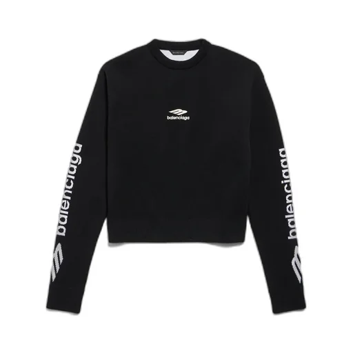 3B Sports Icon Cropped Crewneck