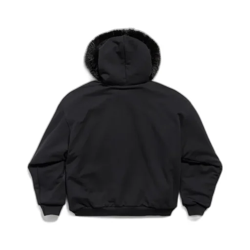Fluffy Zip-Up Hoodie