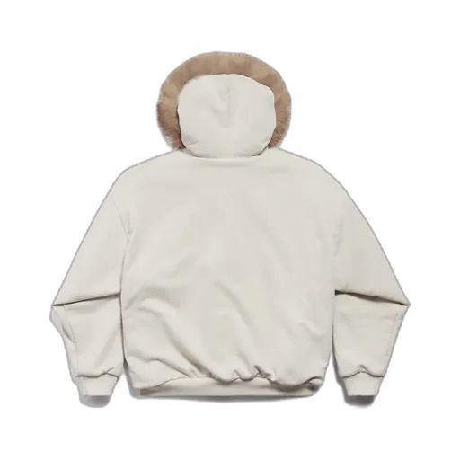Fluffy Zip-Up Hoodie