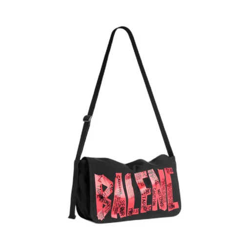 Tape Type Flap Messenger Bag Small