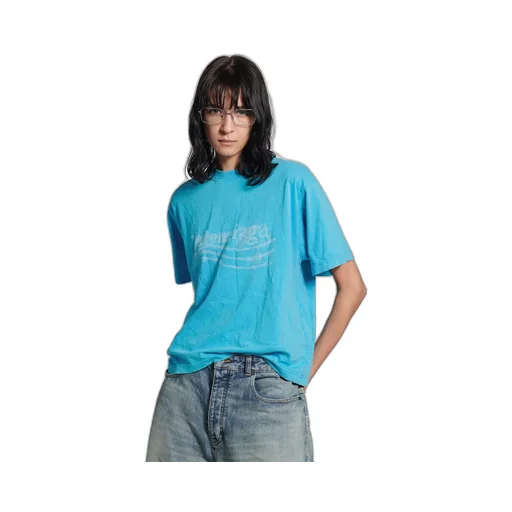 Washed Crayon Political T-Shirt Medium Fit