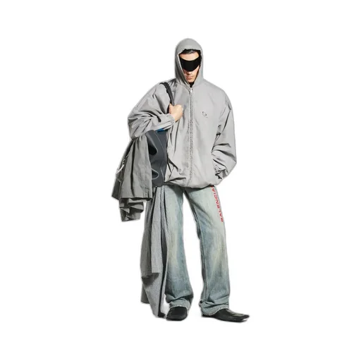 Oversized Zip-Up Hoodie