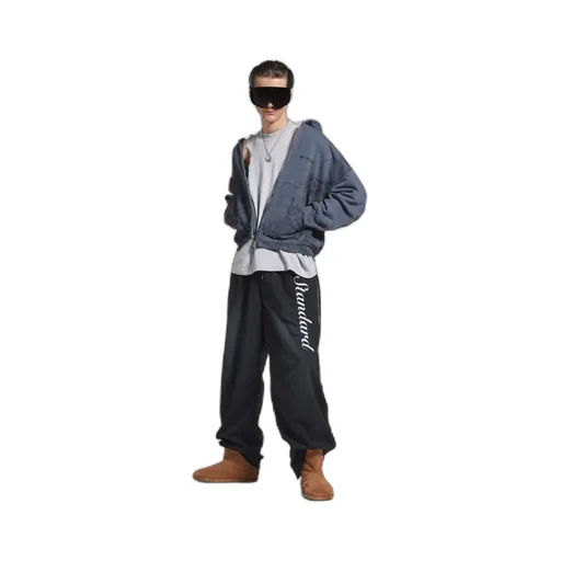 Back Zip-Up Hoodie Regular Fit