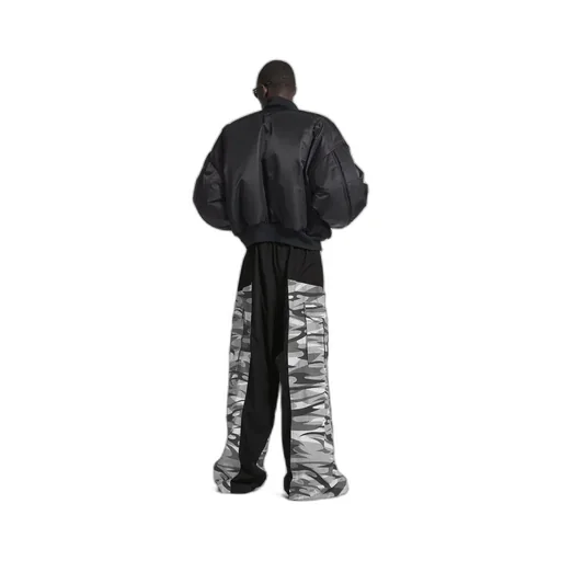 Cut-Up Cargo Tracksuit Pants