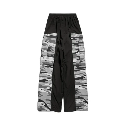 Cut-Up Cargo Tracksuit Pants