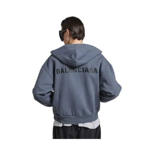 Back Zip-Up Hoodie Regular Fit