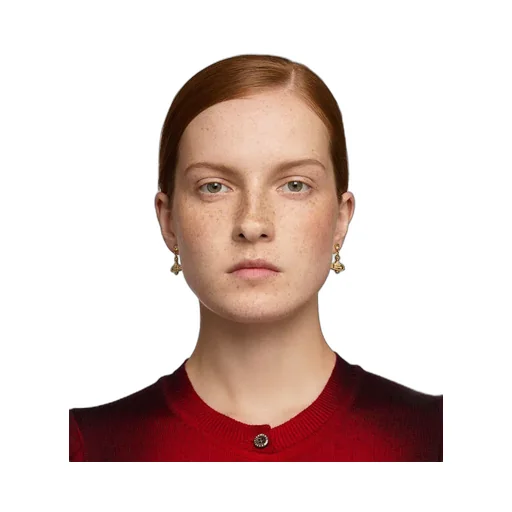 Mini Bas Relief Drop Earrings