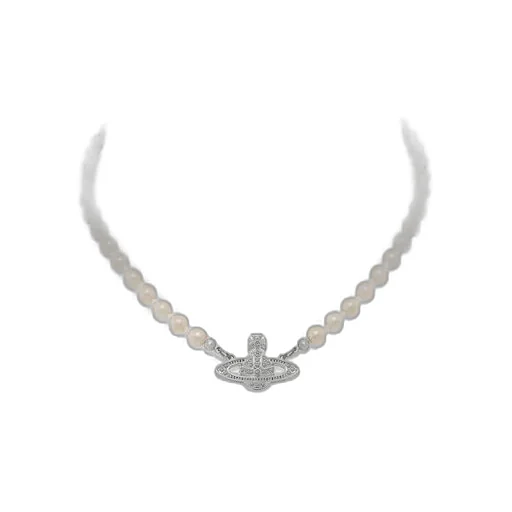 Mini Bas Relief Pearl Choker
