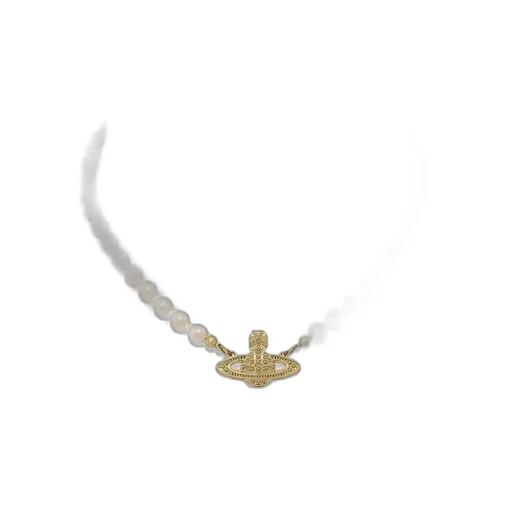 Mini Bas Relief Pearl Choker