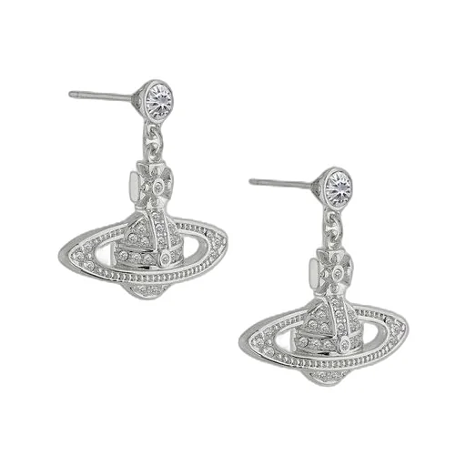 Mini Bas Relief Drop Earrings