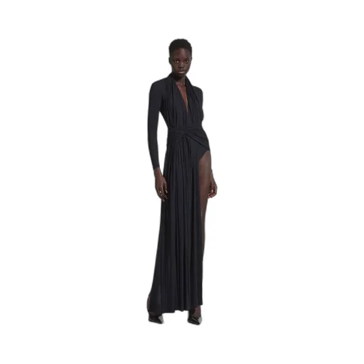 Draped Maxi Dress
