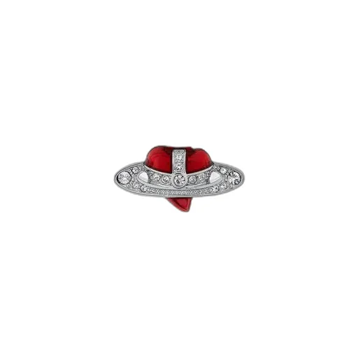 New Diamante Heart Pendant Necklace
