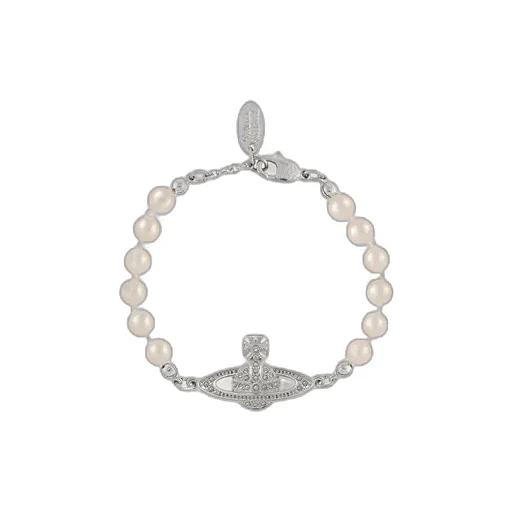 Mini Bas Relief Pearl Bracelet