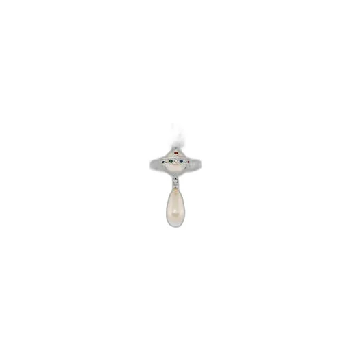 One Row Pearl Drop Choker