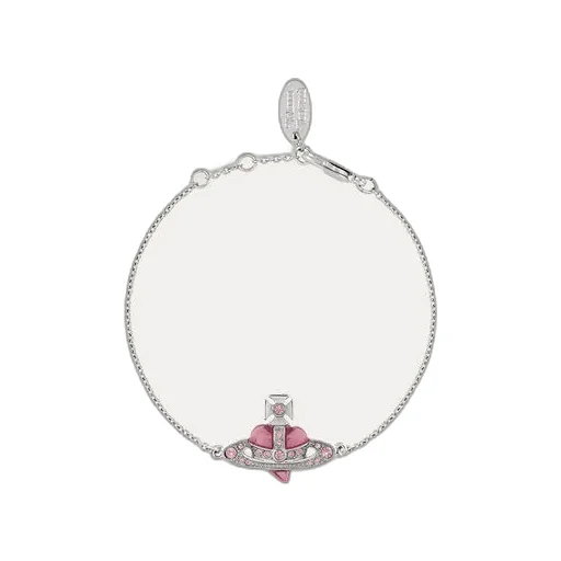 New Diamante Heart Bracelet