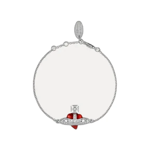 New Diamante Heart Bracelet